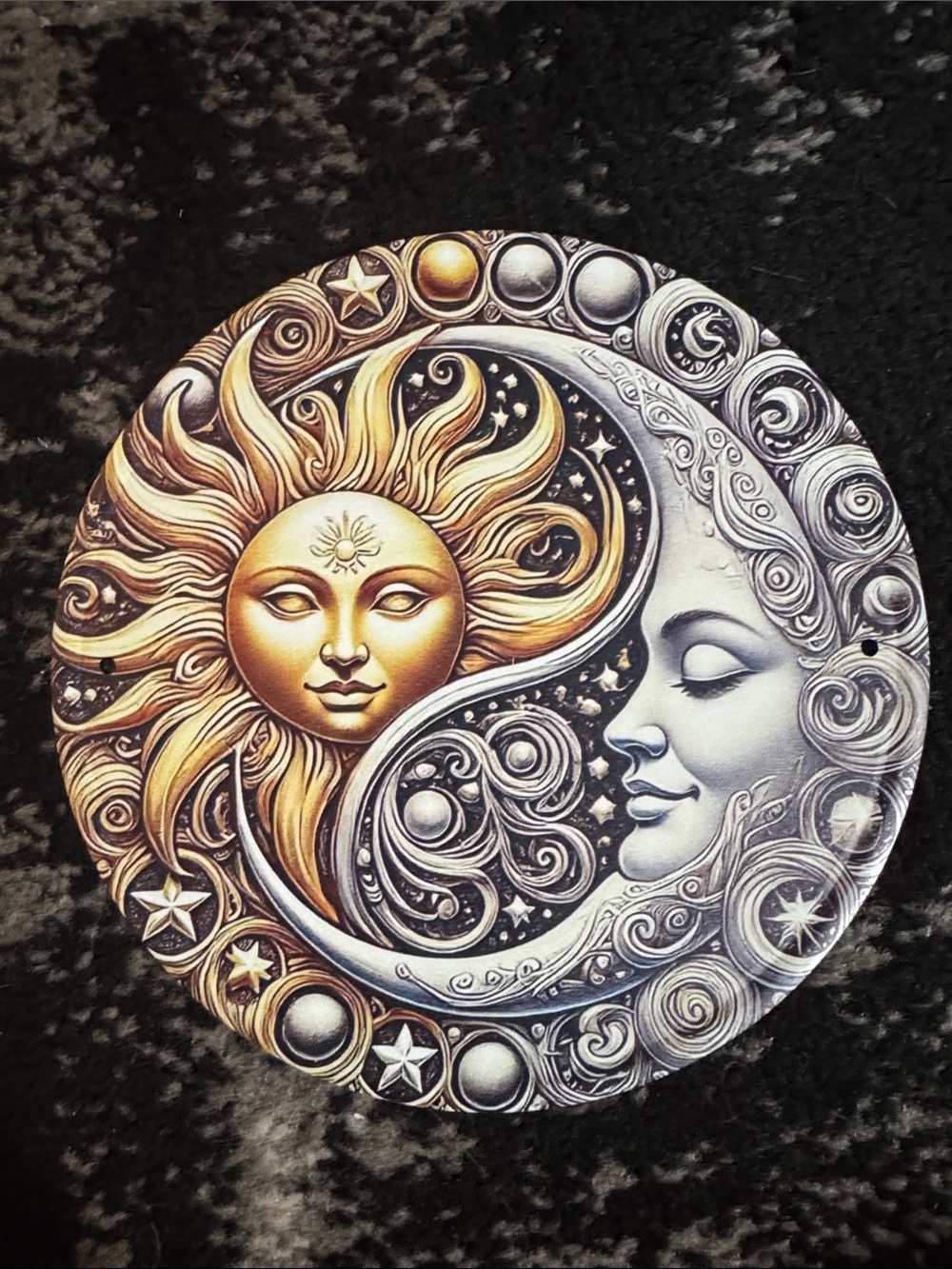 Sun and Moon Yin Yang Wall Decor NEW 🏷️